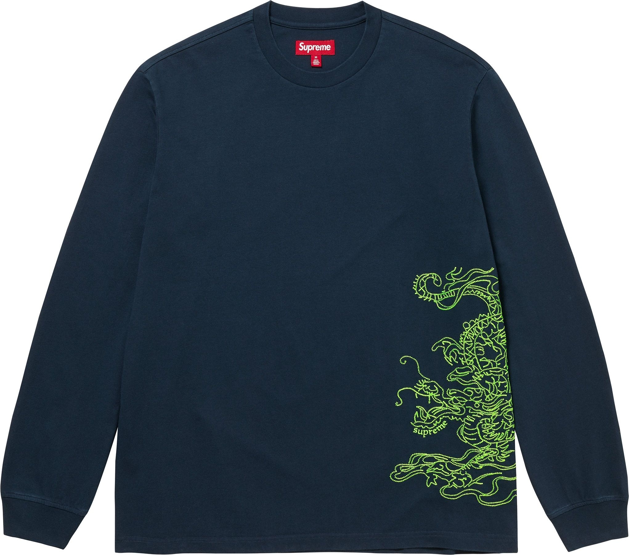Dragon Embroidered L/S Top view 7